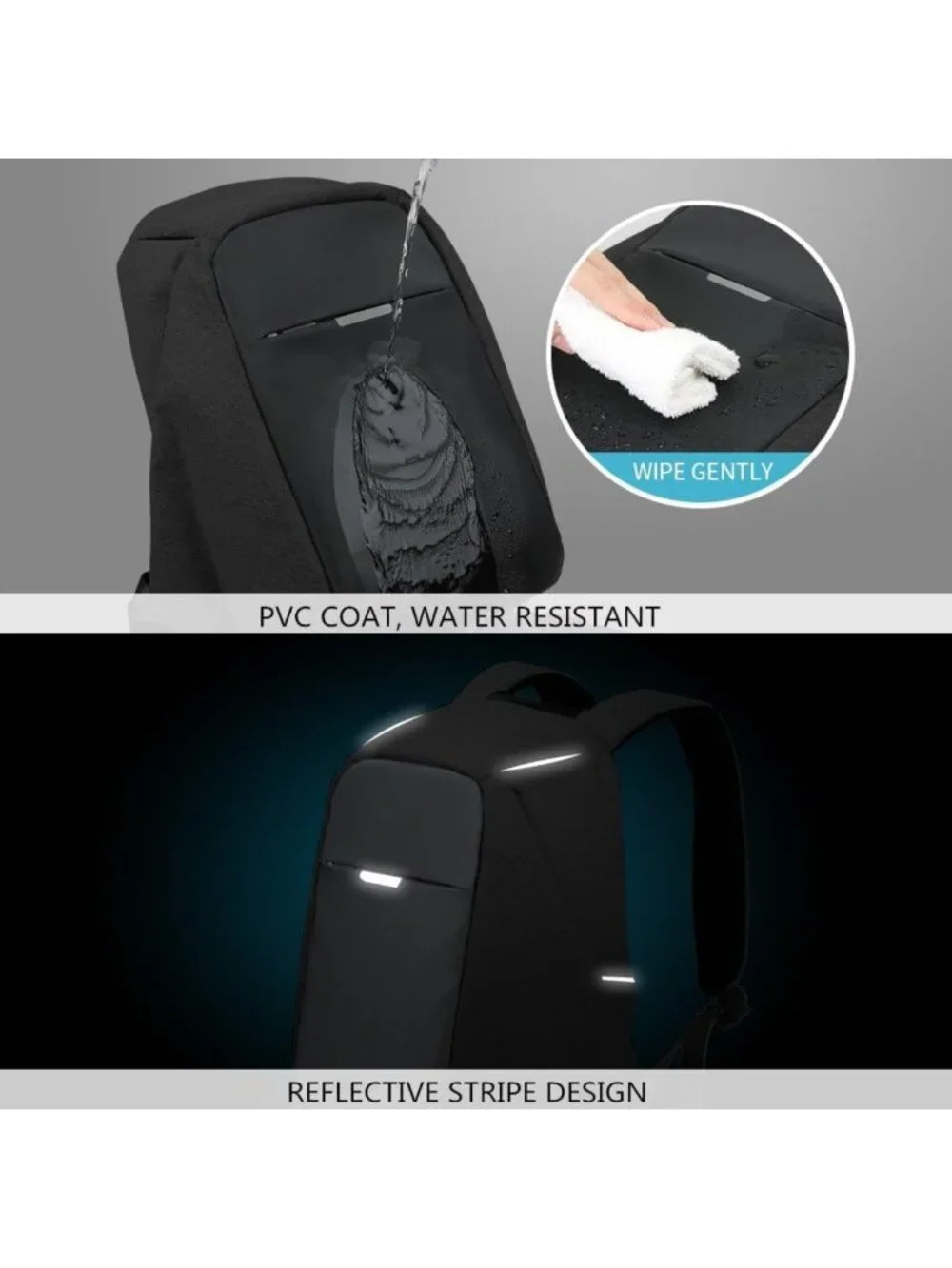 Anti-Theft Laptop Backpack 15.6